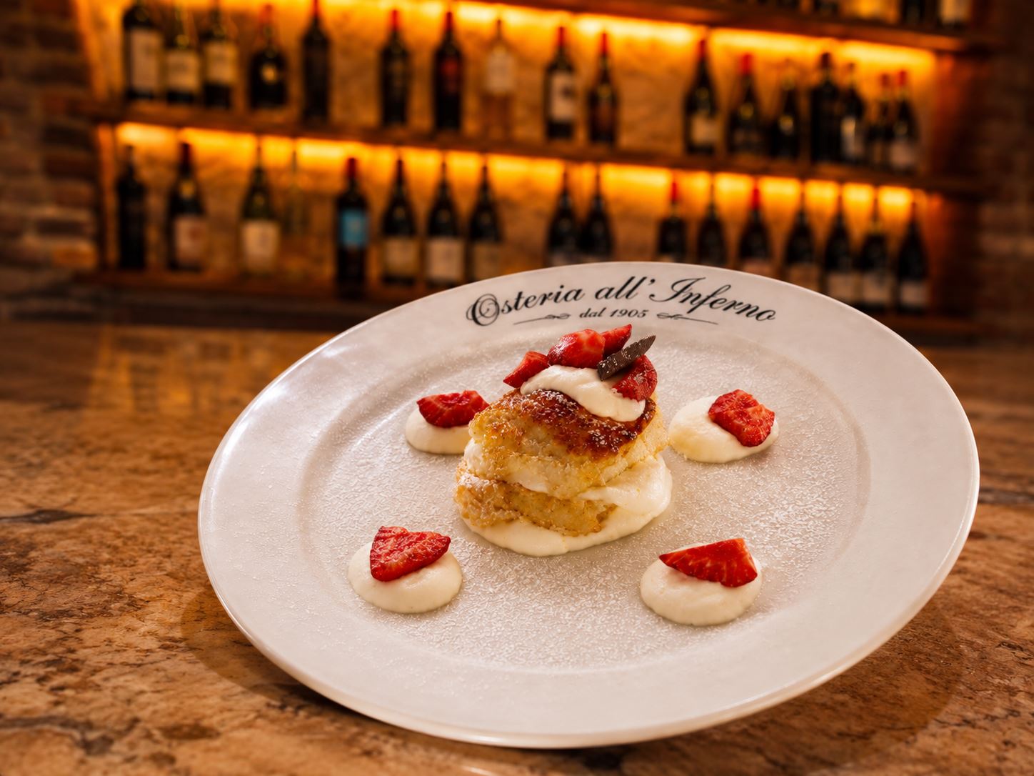  SFOGLIATINA MOUSSE DI MASCARPONE E FRAGOLE 